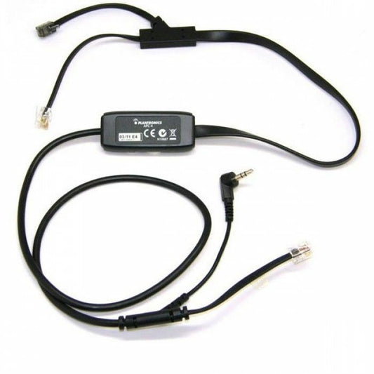 Plantronics APC‑4 Cisco IP Wireless Headset Hook Switch Cable 37978-01
