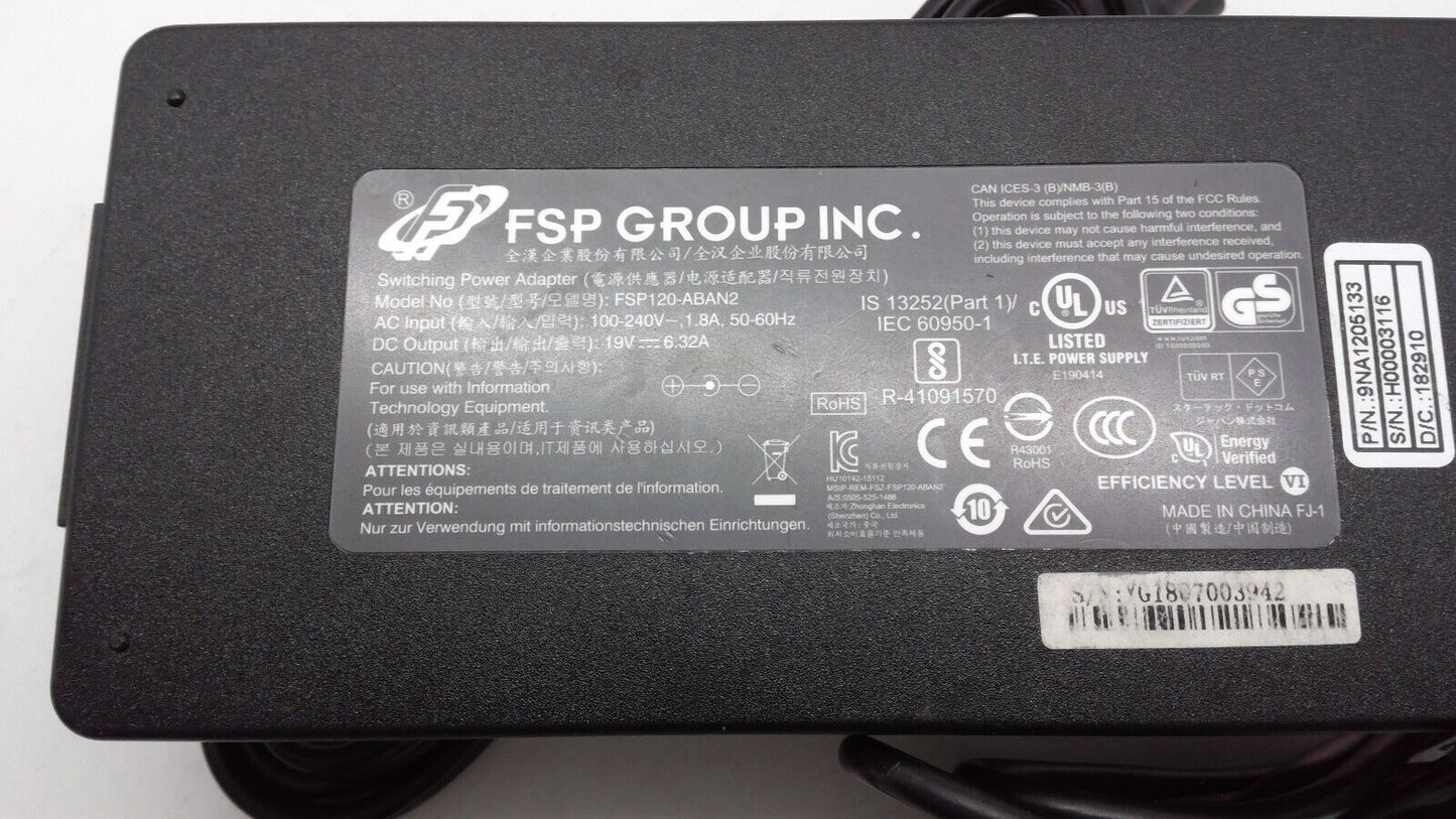 Genuine FSP GROUP INC  FSP120-ABAN2  POWER SUPPLY 19V 6.32A