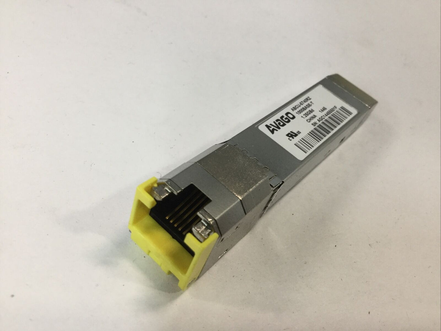 AVAGO ABCU-5740RZ 1000BASE-T 1.25GBd Gigabit Ethernet SFP TRANSCEIVER