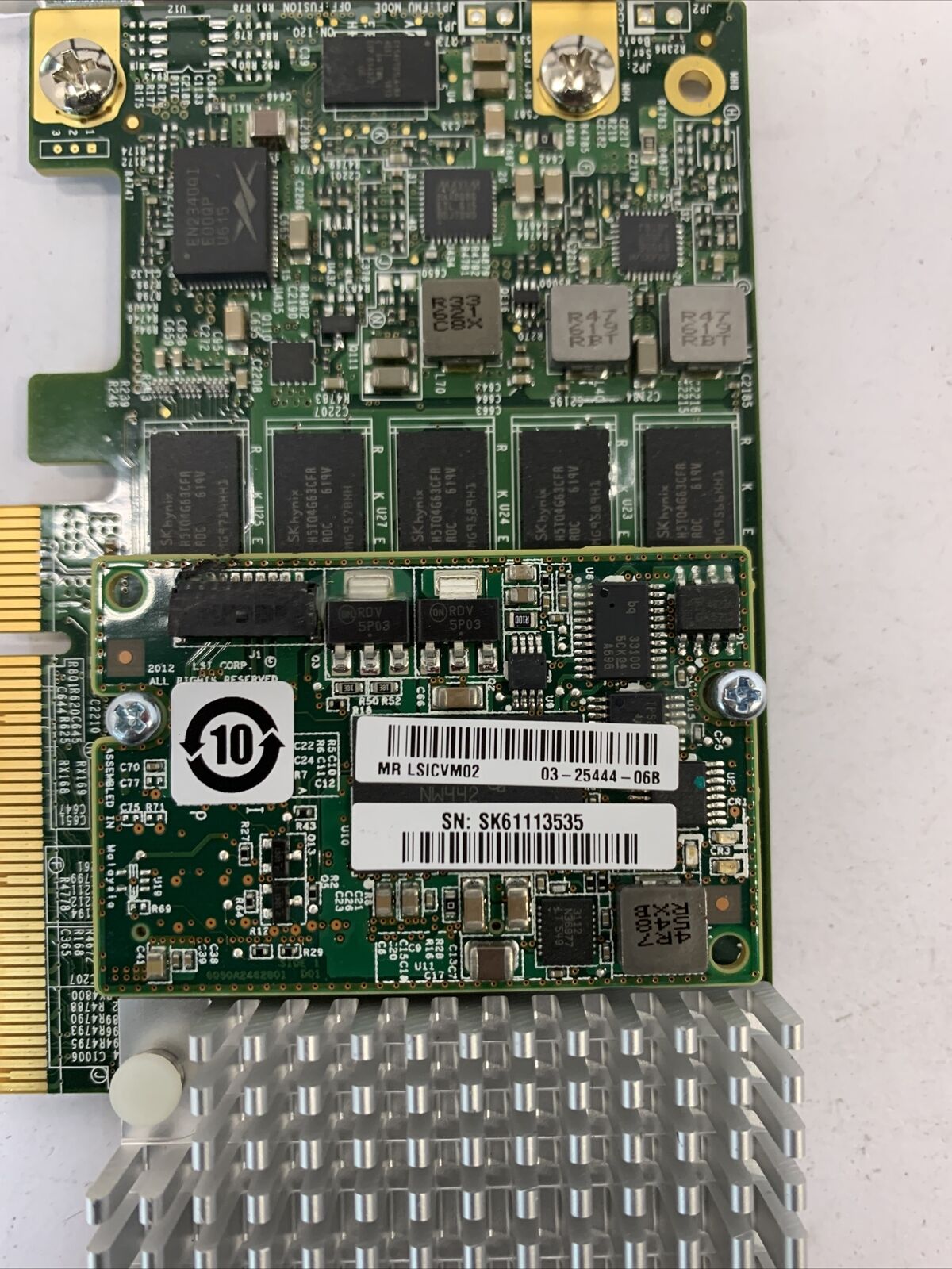 AOC-S3108L-H8iR Supermicro SAS 3108 12Gb/s 8-Port Raid Adapter + MR LSICVM02