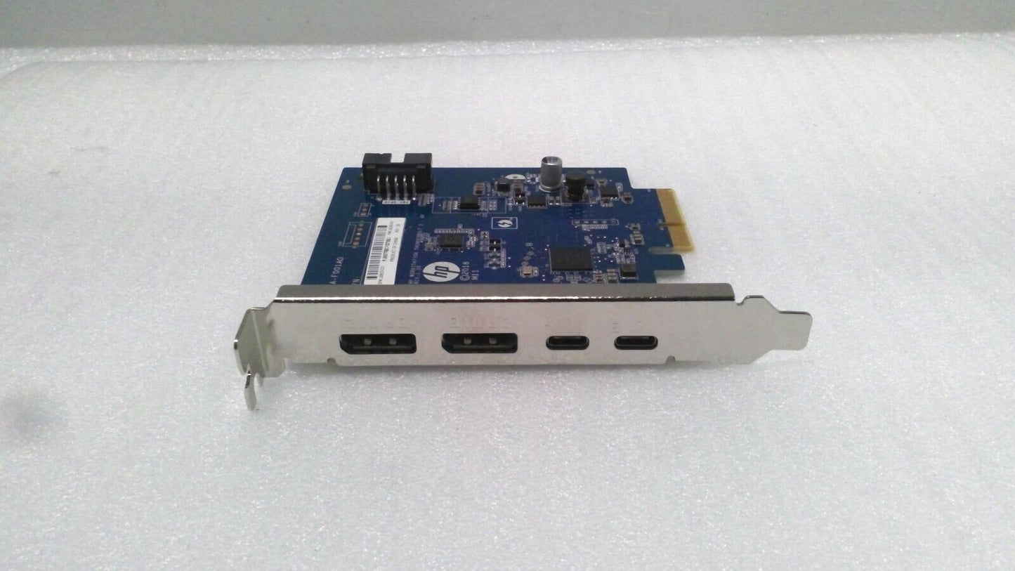 HP Thunderbolt 3 PCIe I/O Card 2-port w/ Cable L83263-001 L89633-001 Z4 Z6 Z8 G4