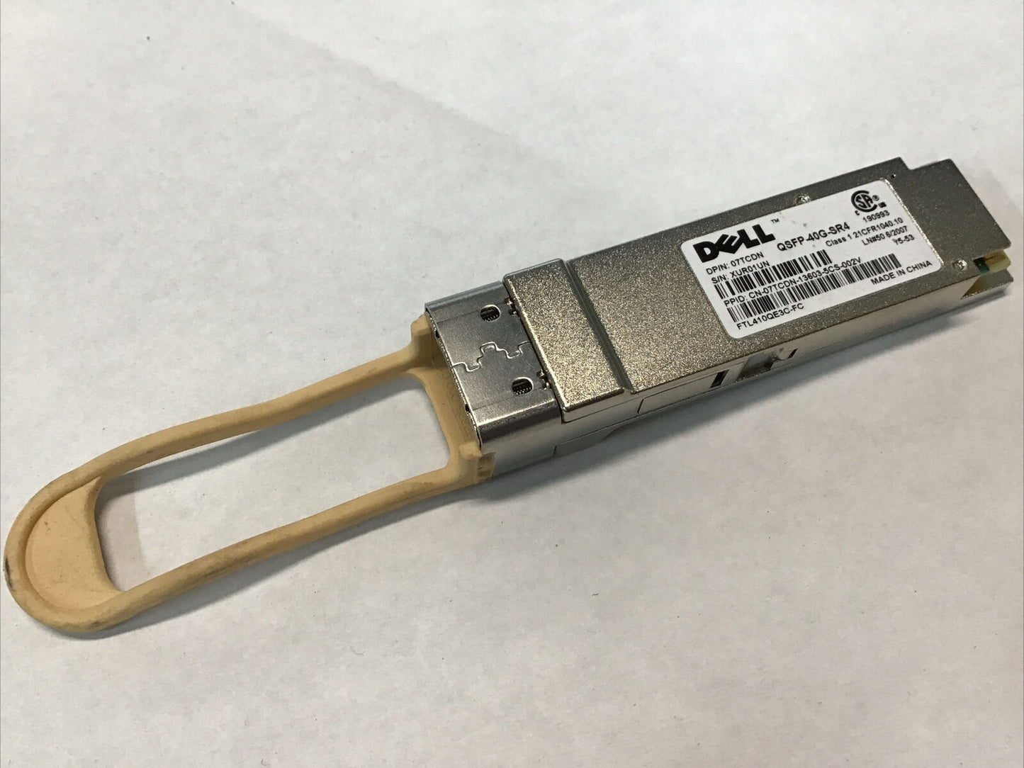 7TCDN DELL QSFP+ 40GbE SR4 XCVR QSFP-40G-SR4 transceiver