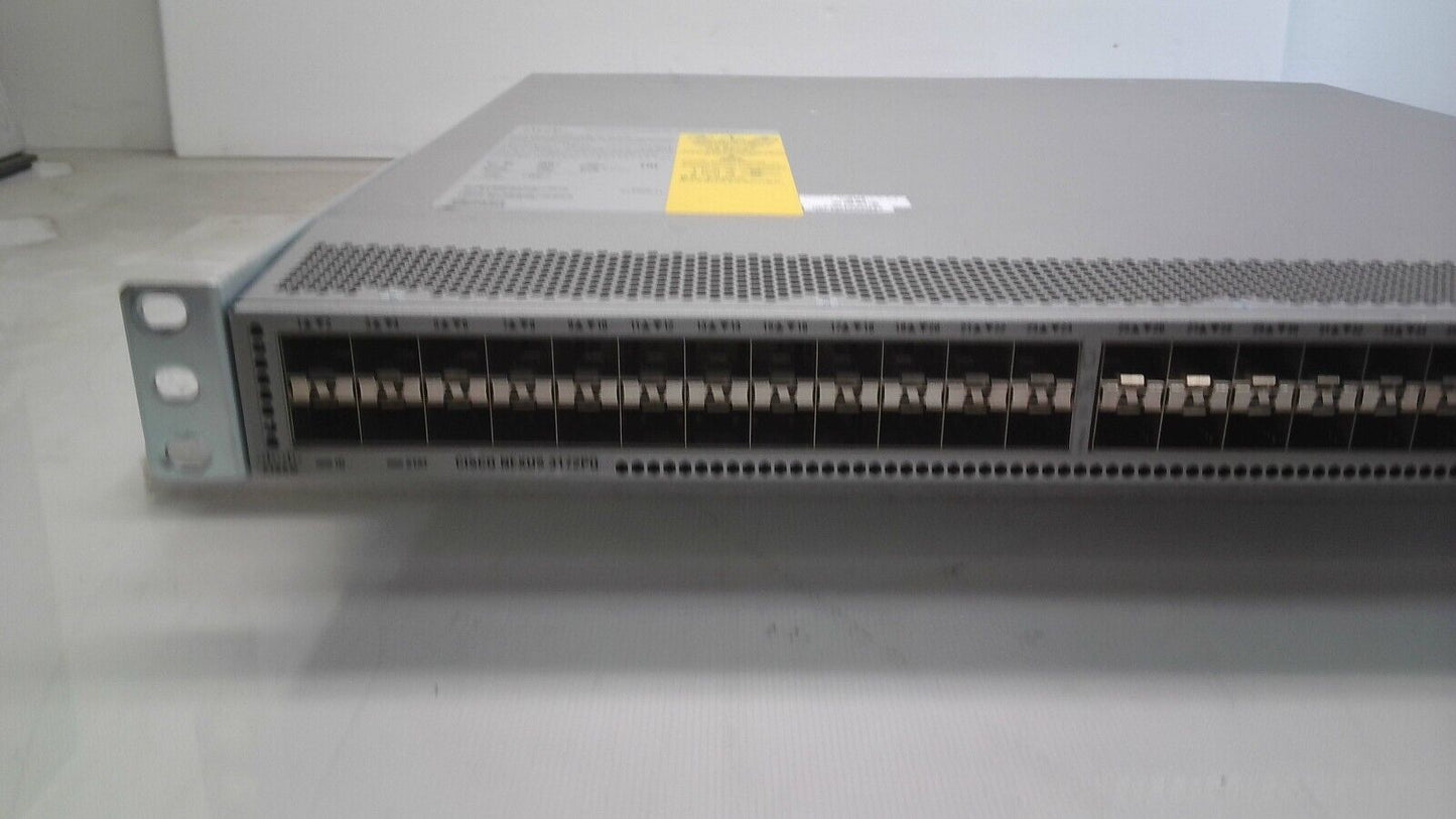 Cisco Nexus N3K-C3172PQ-10GE 48-Port 48 SFP+ and 6 QSFP+ Managed Ethernet Switch