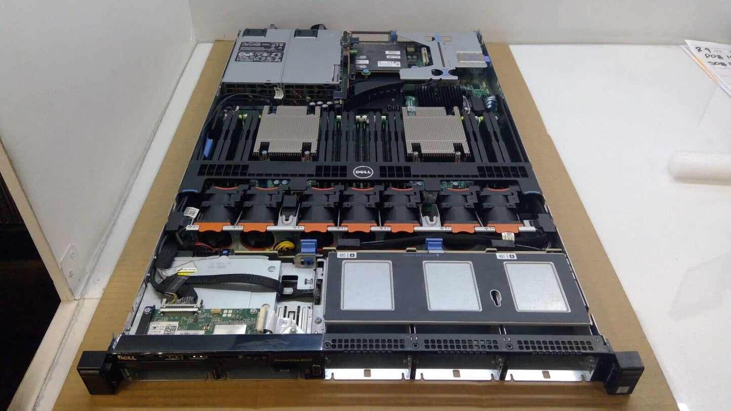 Dell PowerEdge R630 2.5" 8Bay Server Barebone motherboard 2x 750W H330 TESTED