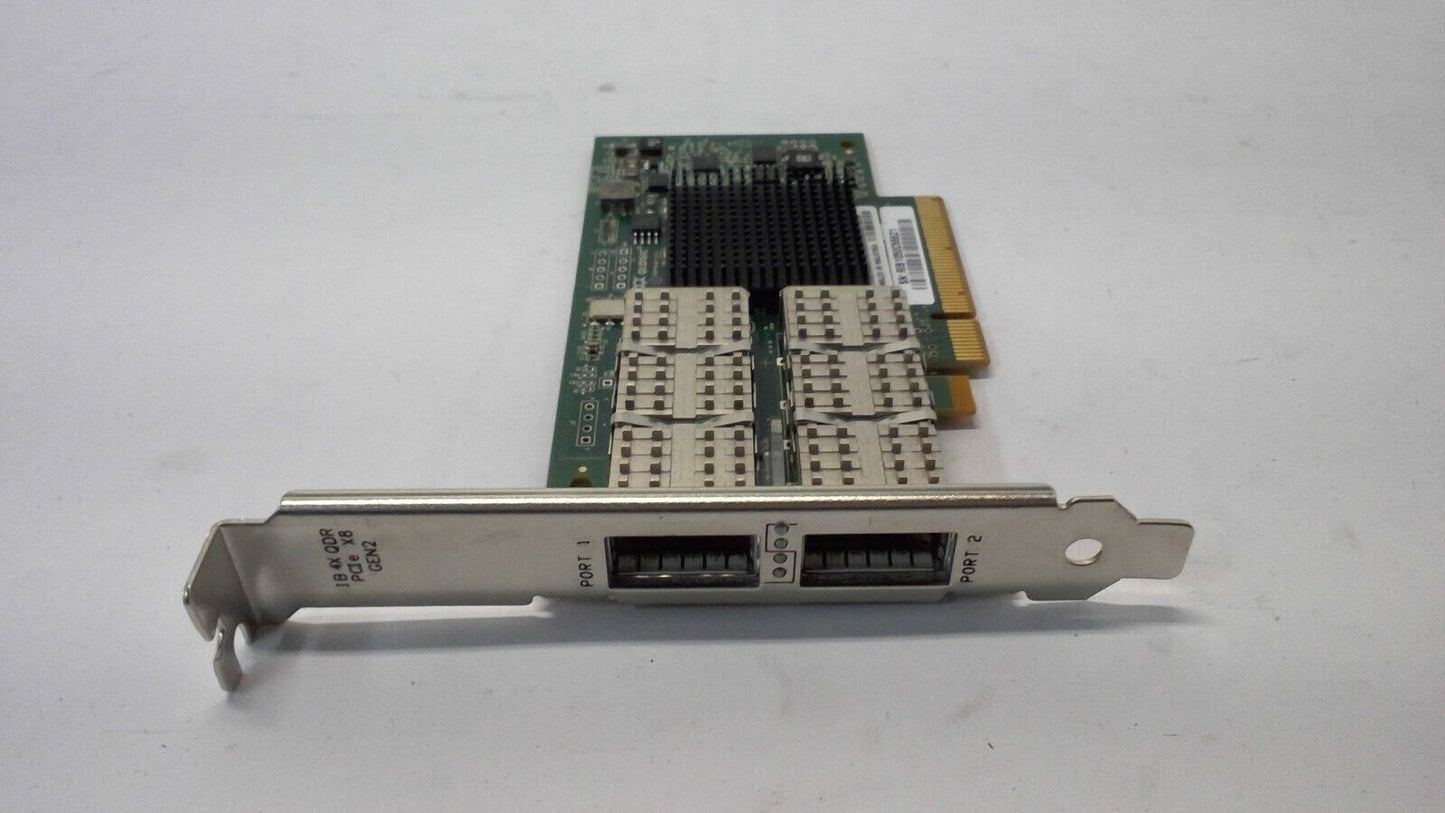 HP QLE7342-HP Qlogic InfiniBand Dual-Ports 40Gbps Card 708074-001 583211-B21