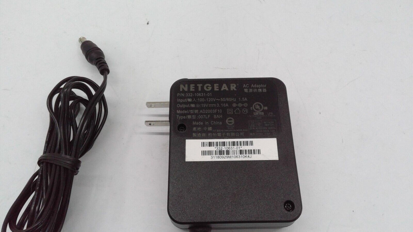 Genuine Netgear AD2003F10 332-10631-01 19V 3.16 A Power Supply