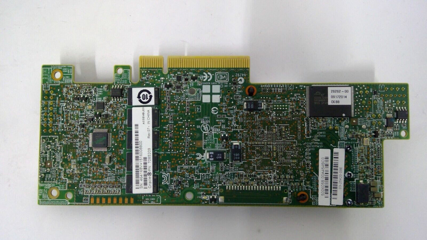 Oracle LSI 9361-8i SAS SATA PCI-E 12Gb RAID Card  03-25420-09E NO bracket