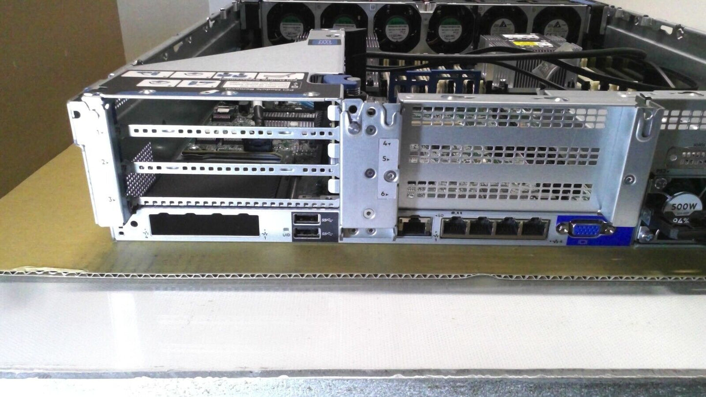 HP ProLiant DL380 Gen10 2U Rack Server 8 Bay 2.5" 2x500W - BareBone