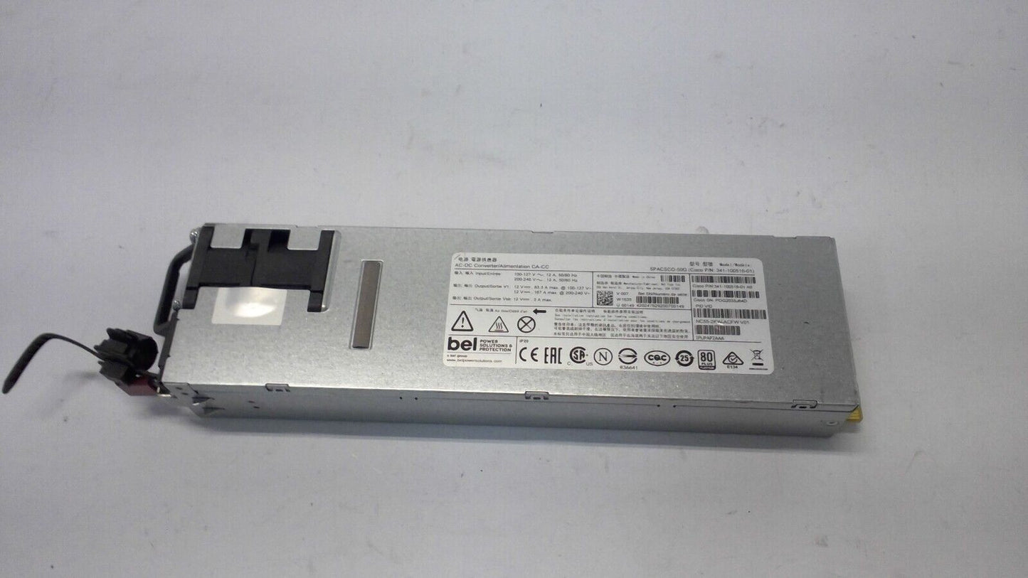 Cisco NC55-2KW-ACFW 2000W Power Supply for Nexus 3600 5500 341-100516-01