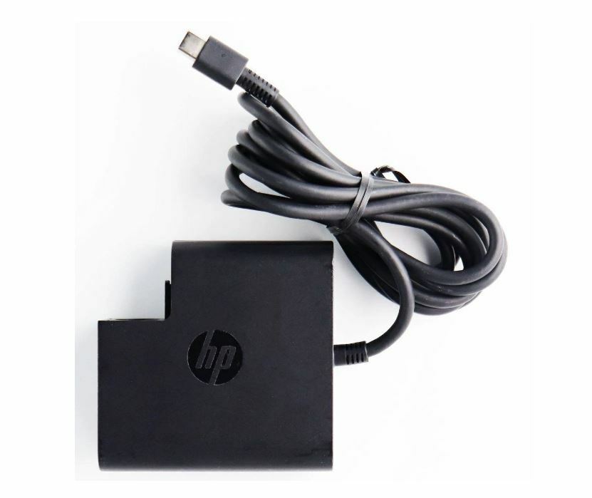 HP 65W USB-C Adapter for HP Pro X2 612 G2; HP Elite X2 1012 G2 x360 TPN-CA06