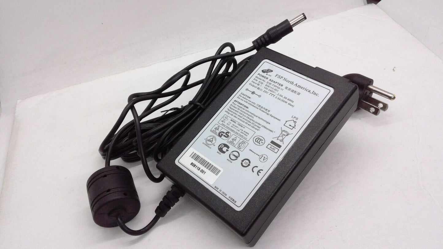 Original FSP Power Supply FSP50-11 Output 20V 2.5A 50W Ac Adapter