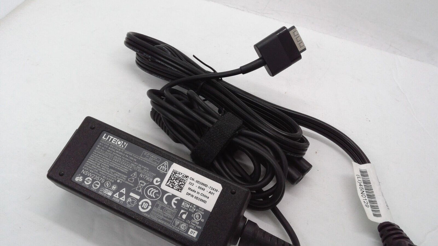 LiteOn 19V 30W Power Adapter For XPS 10 Latitude ST Tablet PA-1300-04 0D28MD