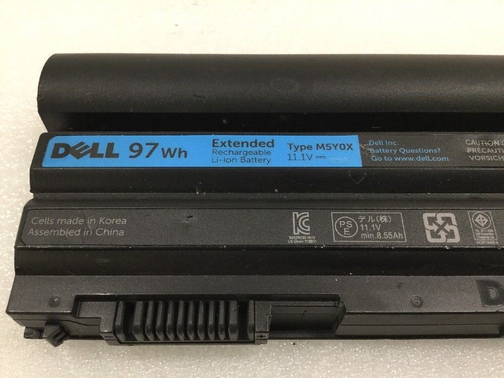 Genuine Dell E6420 E6520 9 Cell  97Wh Laptop Original Battery 71R31 8P3YX M5Y0X