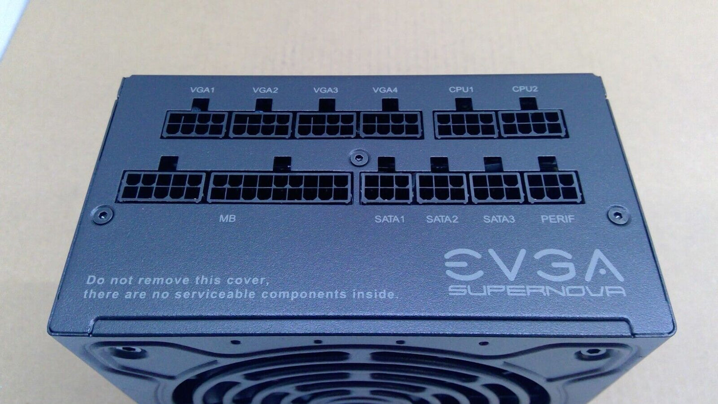 EVGA SUPERNOVA 750 GA 750W ATX PSU Power Supply Fully Modular 80+ Gold