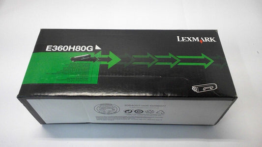 NEW Genuine LEXMARK E360H80G Black High Yield Toner Cartridge E360 E460 E462