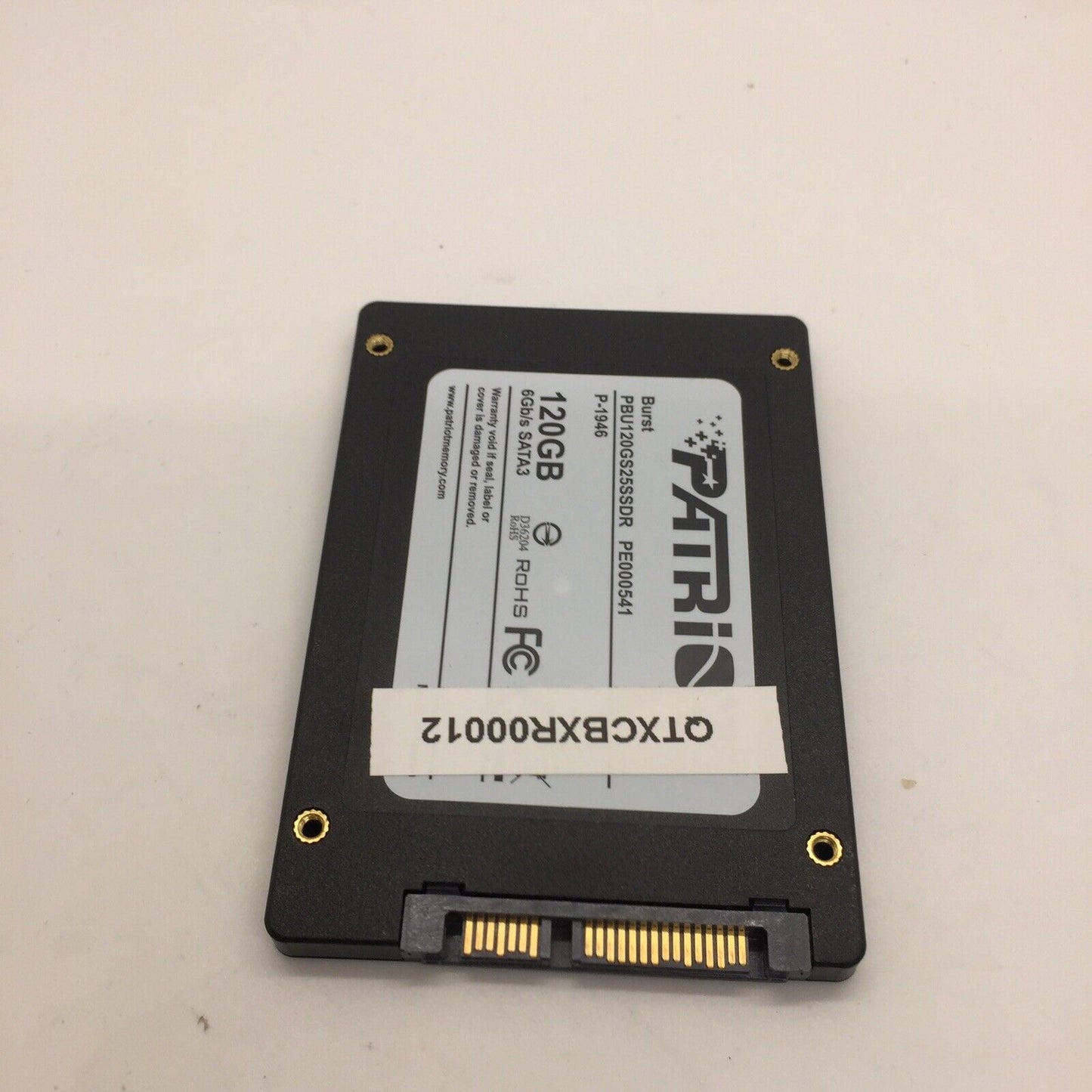 Patriot Burst SATA III 6Gb/s 2.5" 120GB SSD PBU120GS25SSDR