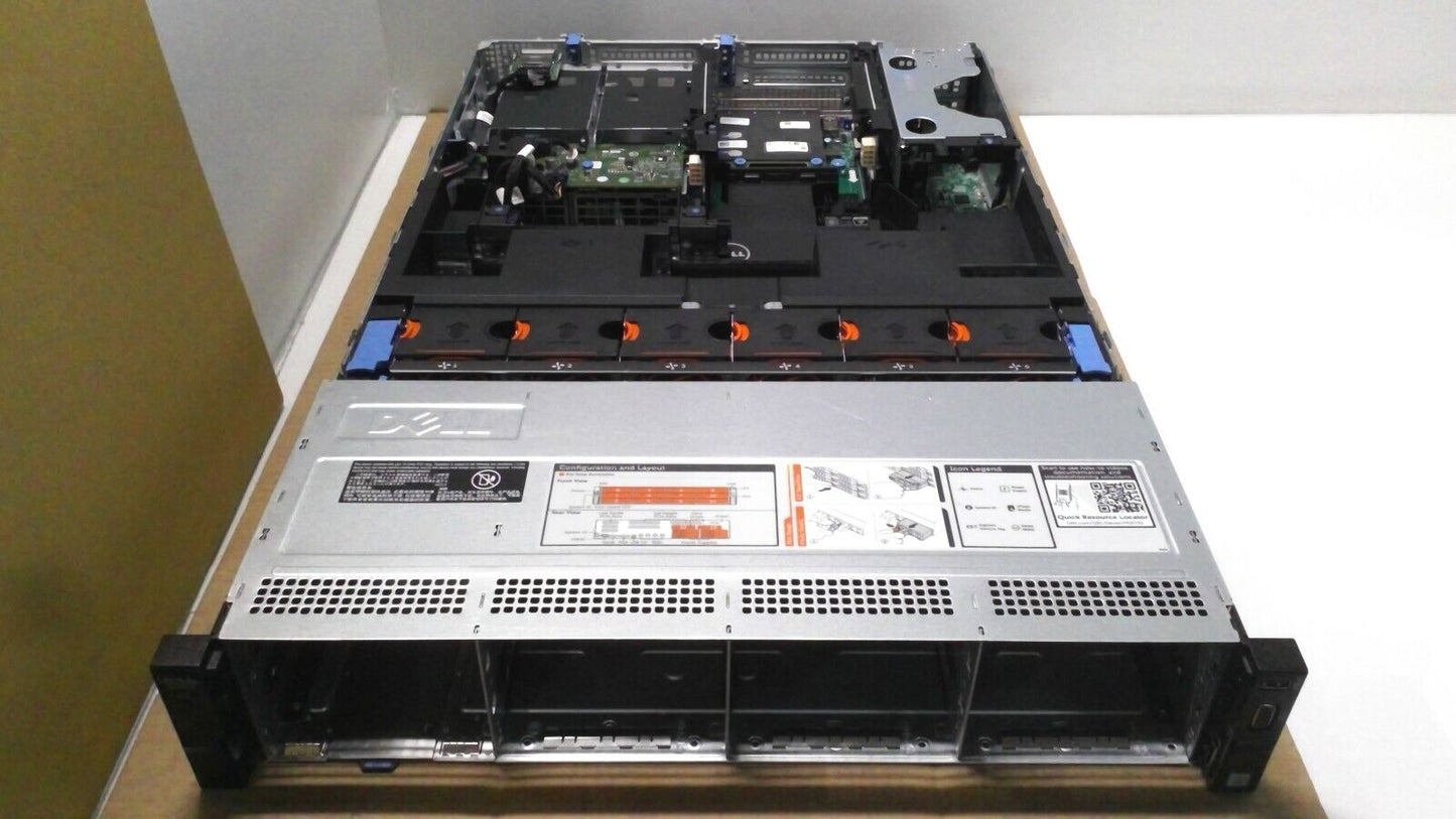 Dell R730XD Server 12BAY 3.5" + 2 BAY 2.5" 2x E5-2650v4 32GB, H730 5720 2x 750w