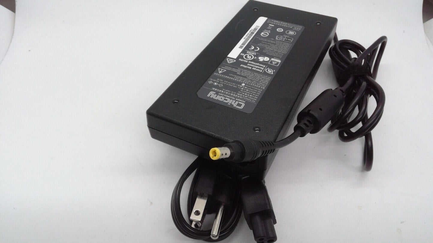 Genuine Chicony MSI Laptop Charger AC Adapter Yellow Tip A15-180P1A  20V 9A 180W