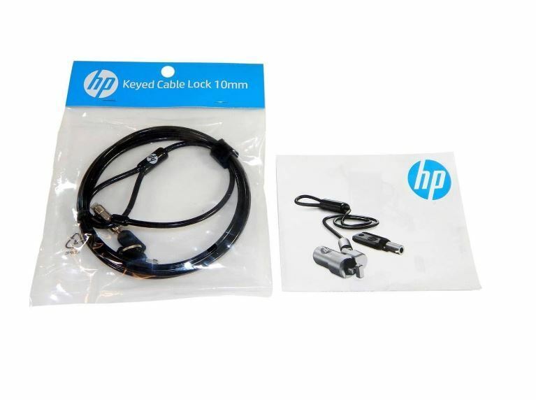 HP PC Computer Notebook Laptop Projector Security Keyed Cable Lock T1A62AA