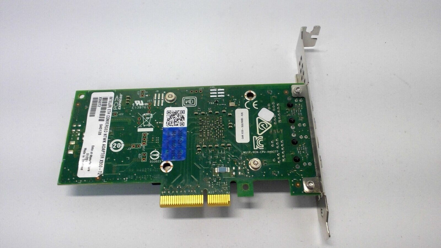 DELL X550-T2 Intel 10Gb 2P Ethernet Converged Network Adapter