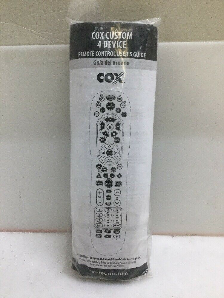 COX Universal 4 Device Remote Control (URC-8820) NEW