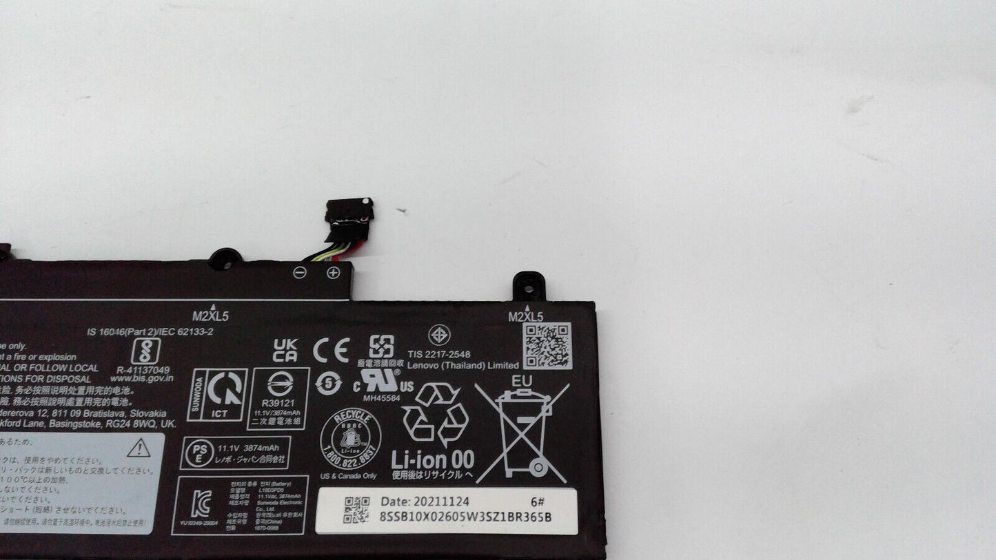 Genuine L19D3PD5 Battery Lenovo ThinkPad E14 E15 2nd L19D3PD5 L19M3PD5 L19L3PD5