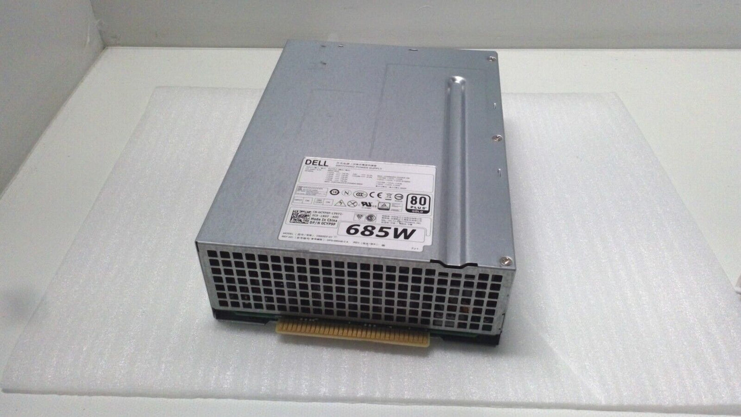 Dell 685w PSU Power Supply for T series WorkStation, CT3V3 W4DTF CYP9P KTMT8