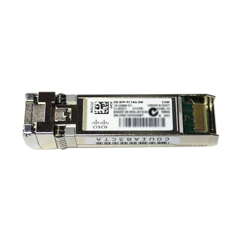 DS-SFP-FC16G-SW Cisco 16 Gbps Fibre Channel SW SFP 10-2666-01 Transceiver