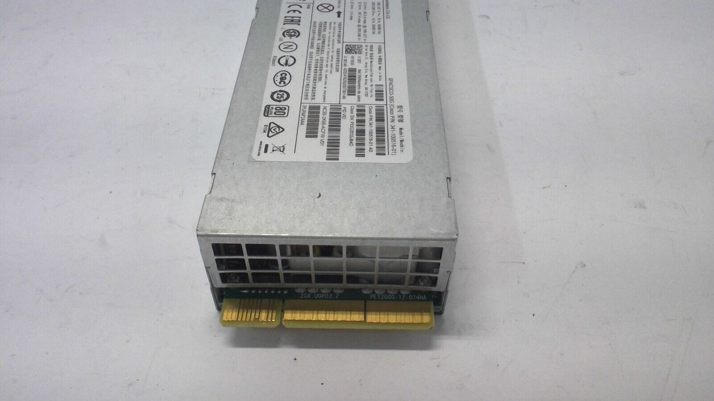 Cisco NC55-2KW-ACFW 2000W Power Supply for Nexus 3600 5500 341-100516-01