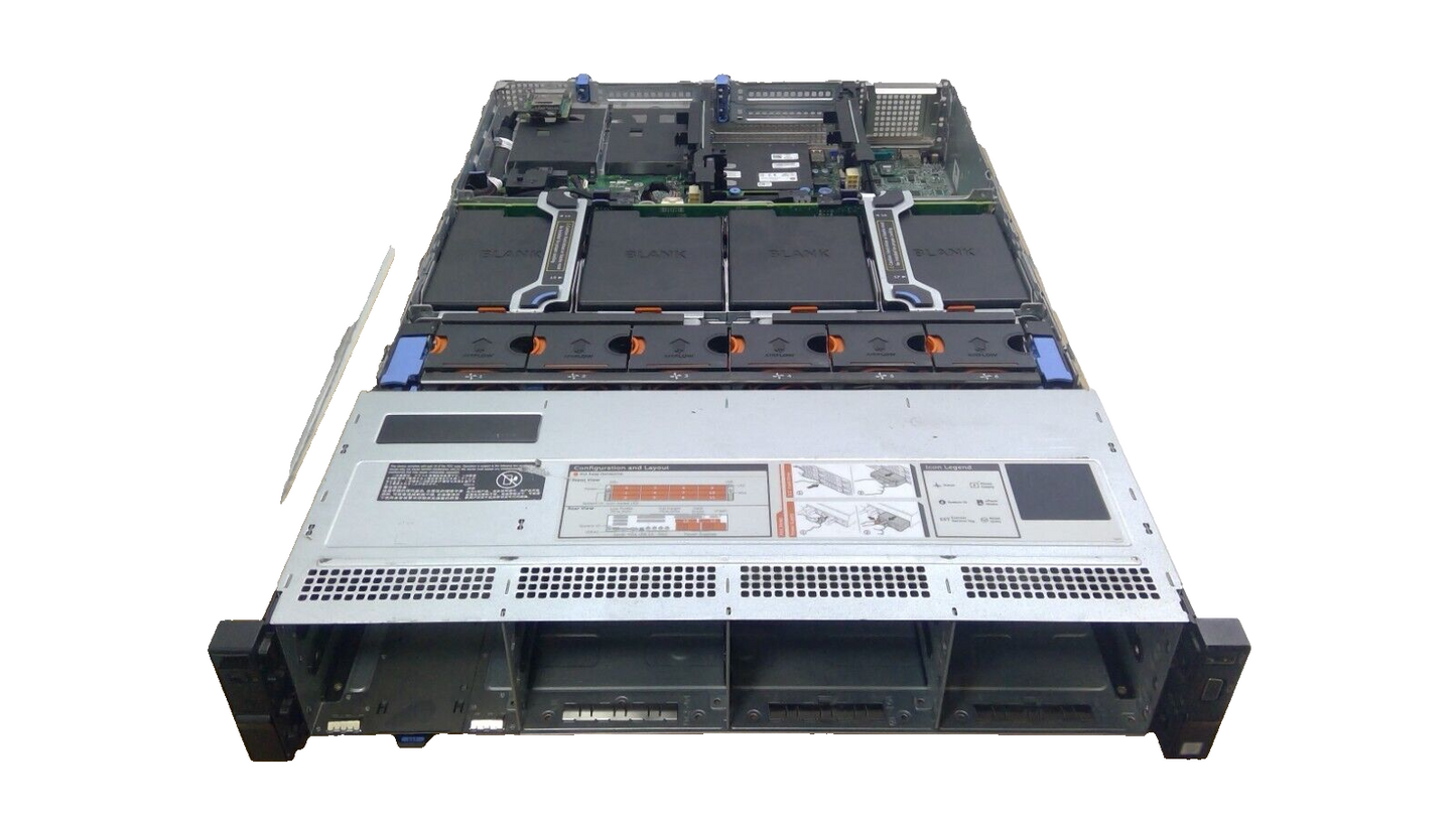 Dell PowerEdge R730 2U Server, 12 + 4 Bay 3.5" + 2 Bay 2.5" - Barebone 750W H730