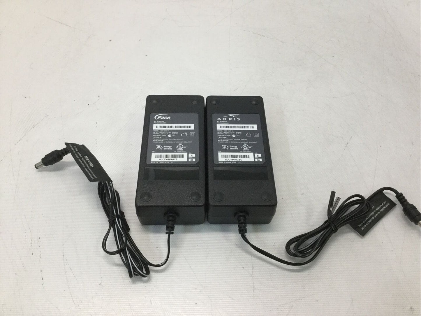 Lot of 10 - Pace Arris Power Supply ADP-36LR AC Adapter 12V 3.0A 36W - Assorted