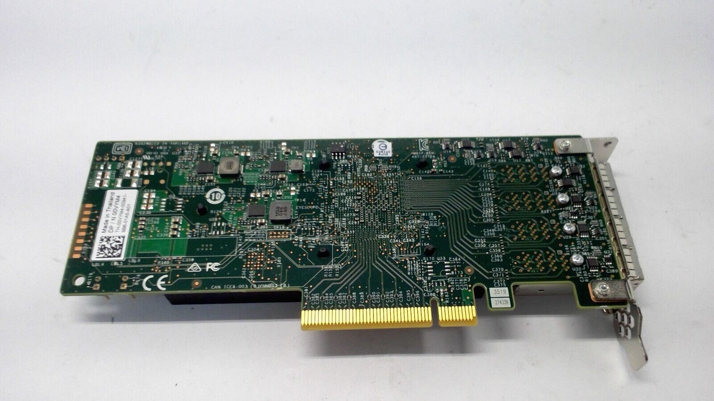 DELL 0VYM4 LSI SAS 9305-16e 03-25704-04003 HBA Host Bus Adapter