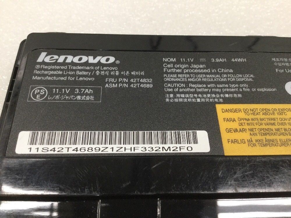 OEM Lenovo ThinkPad T400s T410s T410si 42T4689 42T4691 42T4832 42T4688 59+