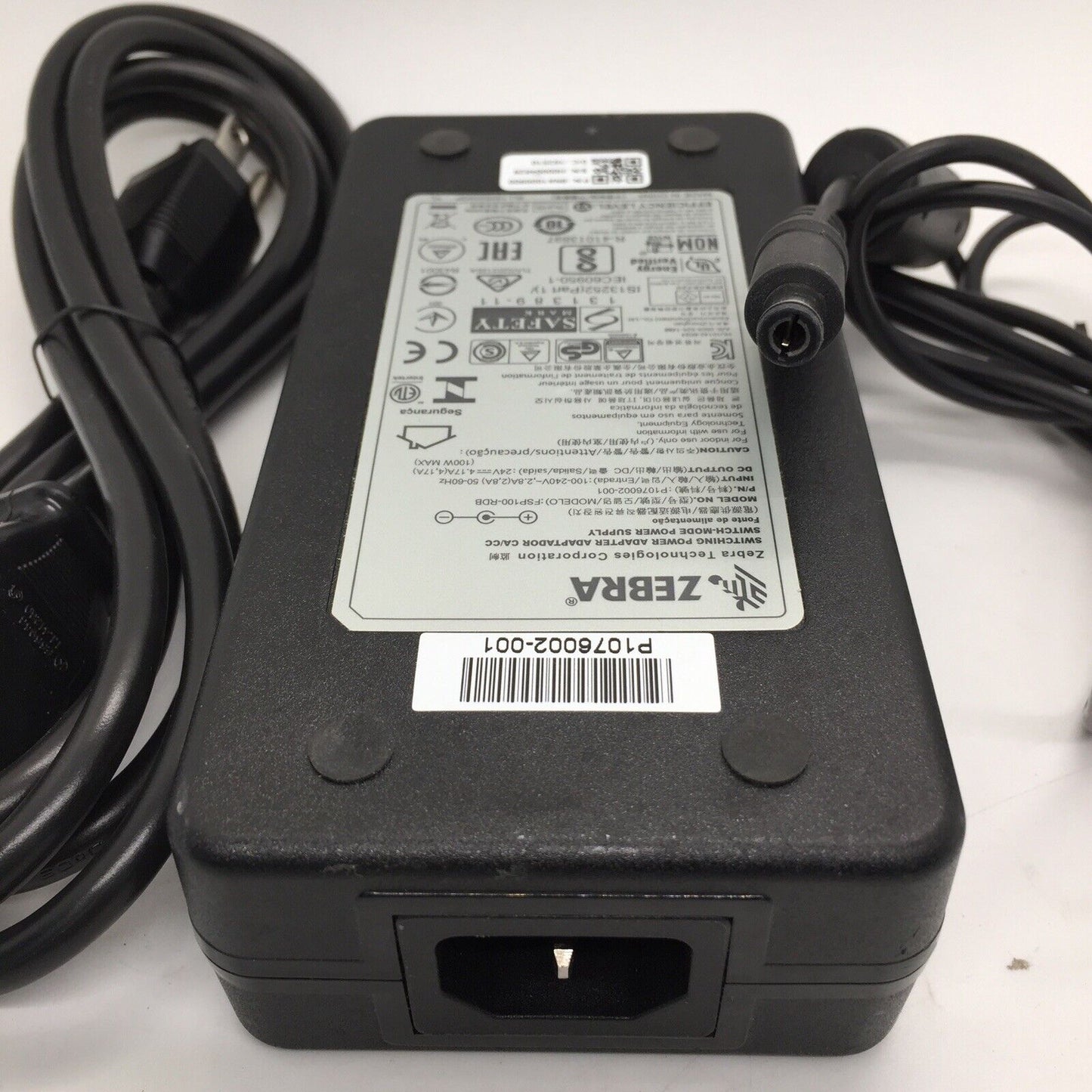 Zebra AC Adapter Power 24V Zebra Thermal Printer FSP100-RDB GK420D GX430T