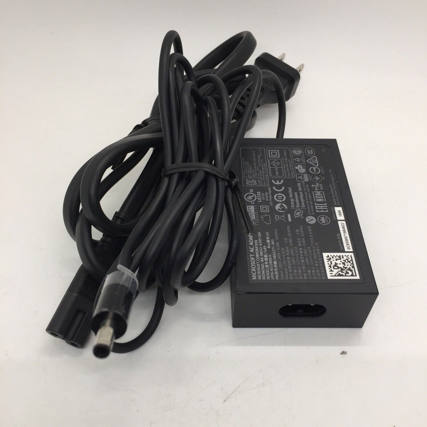 Microsoft KINECT AC Adapter Charger Model:1649 UP/N: A032R001L P/N: X892271-003