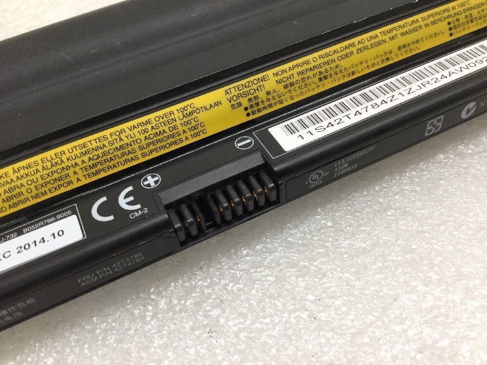 OEM Lenovo Battery 57Wh for Lenovo Thinkpad X100e X120e 42T4785 42T4784 17+