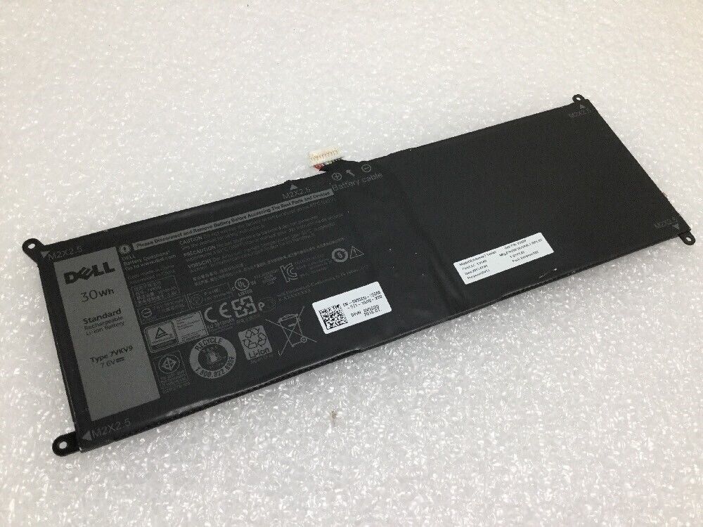 Dell 30Wh 7.6V Laptop Battery 7VKV9 for Dell XPS 12 9250 Latitude 12 7275 9TV5X