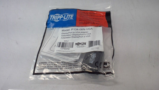 TRIPP LITE DisplayPort to VGA Adapter Model P134-06N-VGA