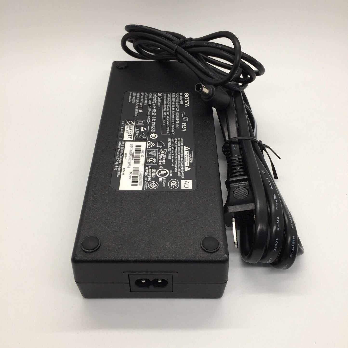 Original Sony Adapter Sony LCD TV 19.5v 8.21A ACDP-160D01/D02 AC Power Charger