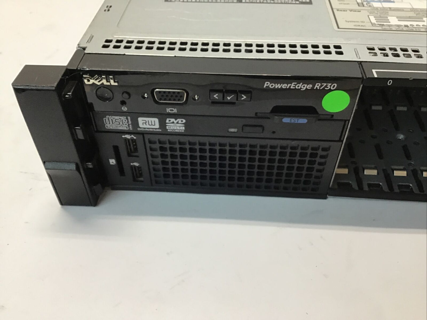 Dell PowerEdge R730 Barebones 2U 8-Bay 2.5" 2x750W PSU 2xHS H730 Mini Raid 5720