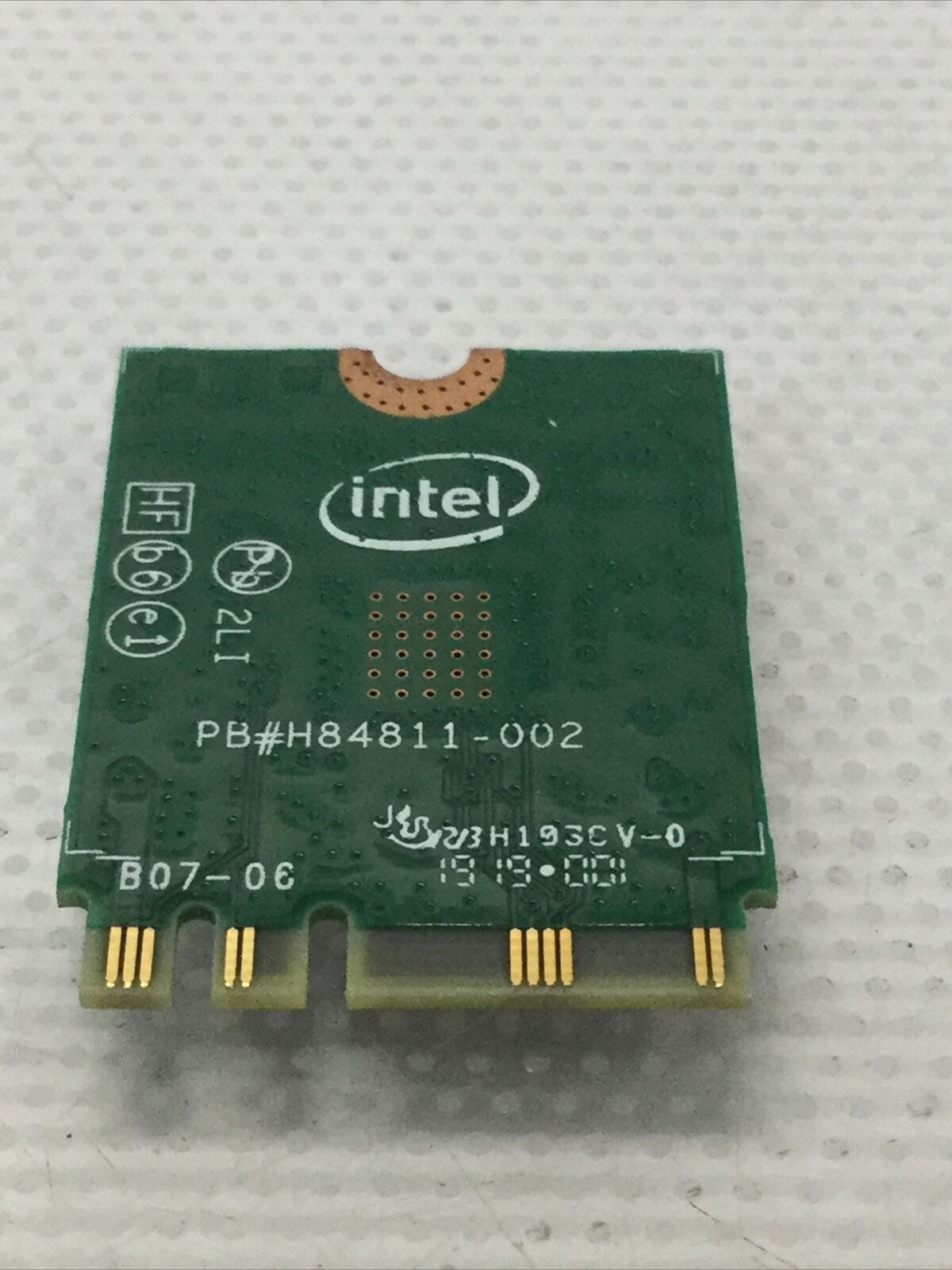 Intel 3168NGW Dual Band Wireless-AC 802.11ac WLAN Bluetooth 4.2 WiFi Card