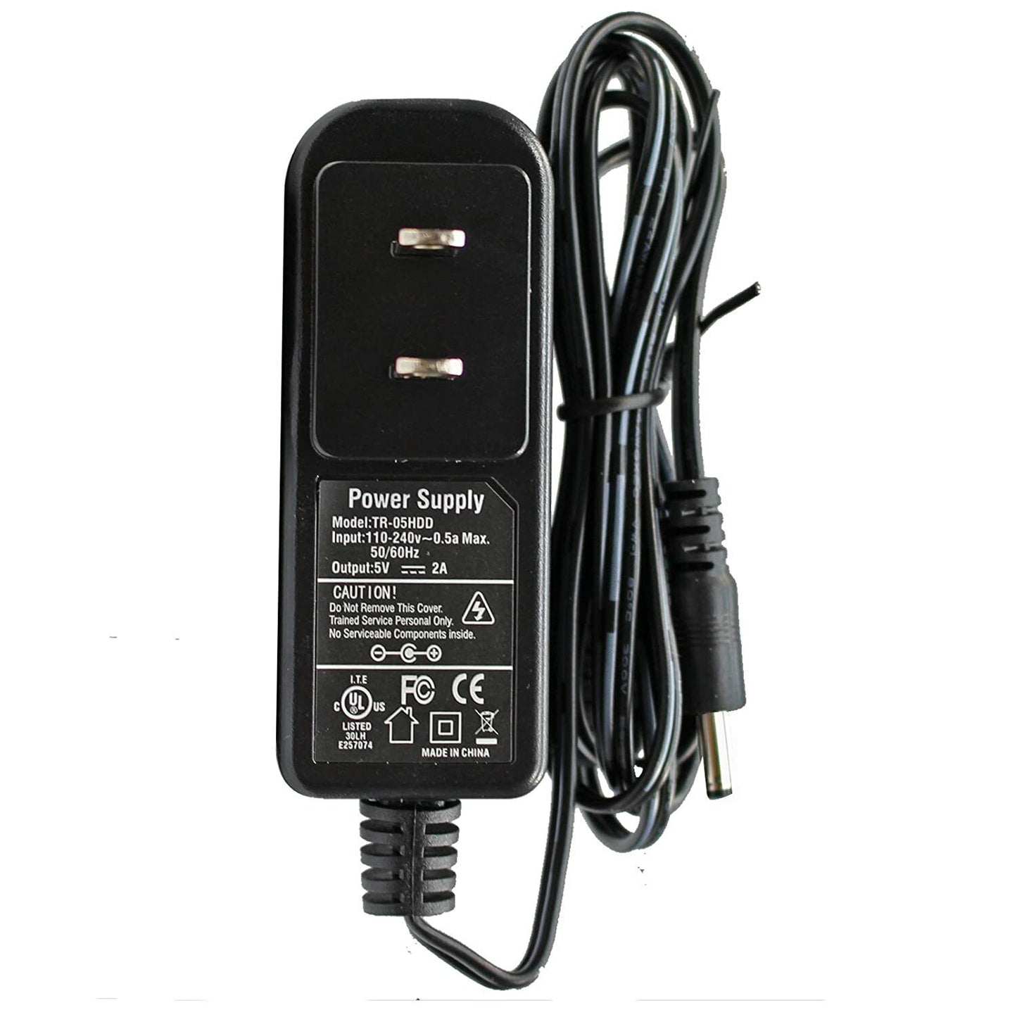 5V 2A AC Adapter 110-240v 0.5a Power Supply Wall Charger TR-05HDD