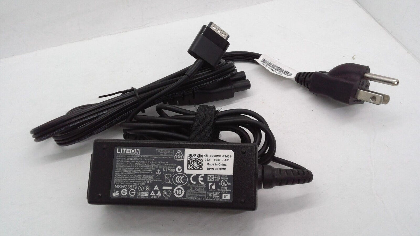 LiteOn 19V 30W Power Adapter For XPS 10 Latitude ST Tablet PA-1300-04 0D28MD