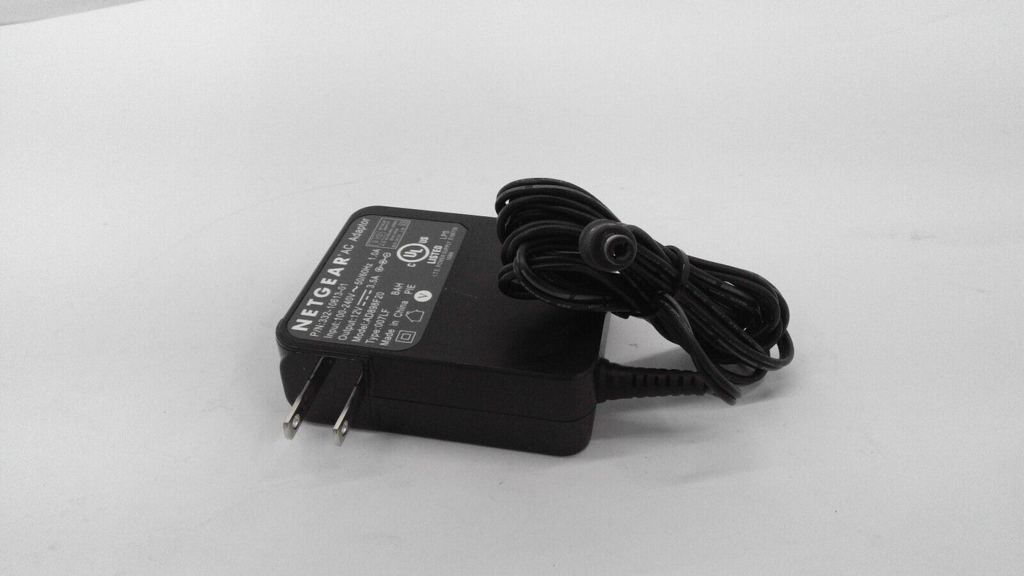 Netgear AD898F20 AC Adapter 12V 3.5A Power Supply 332-10613-01 OEM