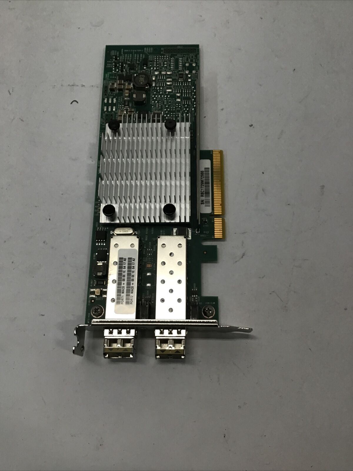 QLogic Broadcom Dual Port 10GB SFP+ Network Adapter Card BCM957810A1006G w/2 SFP