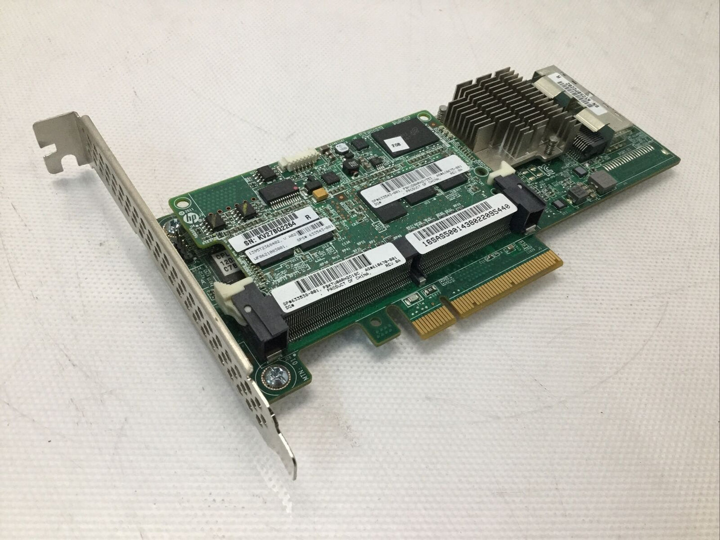 631671-B21 633538-001 HP G8 P420/2GB FBWC 6GB 2PORT SAS CONTROLLER Card