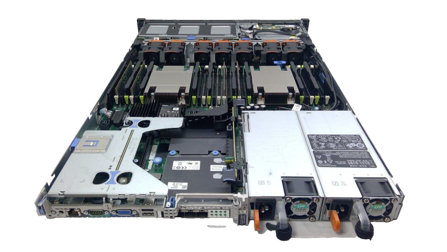 DELL PowerEdge R630 Server 8 Bay 2.5" 2x E5-2690v4 64G DDR4 750w, H730p 4x SFP