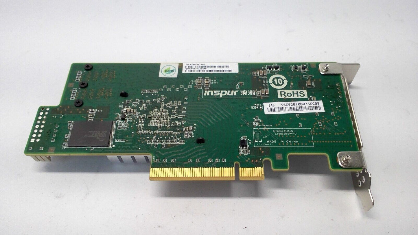 Inspur LSI YZCA-00424-101 Raid Card 12Gbps HBA HDD Controller 9300-8i