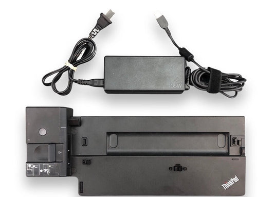 Lenovo ThinkPad Ultra Docking Station US 40AH (SD20Z56369) With AC Adapter