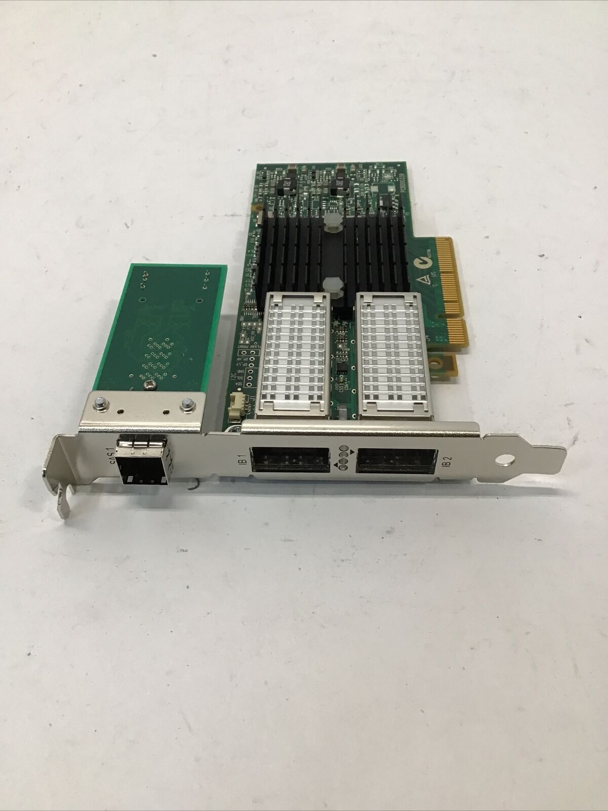 Mellanox MCX354A-QCBT SAS Exp Dual-Port 10GbE PCIe ConnectX-3 QDR Infiniband NIC